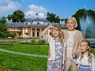 Familie in Pillnitz